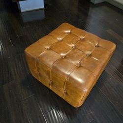 Ottoman Faux Leather 
