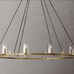 Ristoration Hardware (RH) Pauillac Bronze Chandelier 60”