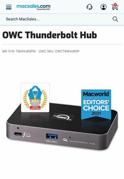 🔥 2 OWC Thunderbolt 4 Hubs – Excellent Condition