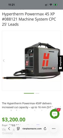 Hypertherm power max