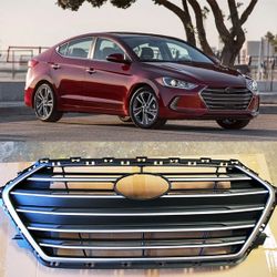 Front Grille For 2017 - 2018 Hyundai Elantra 