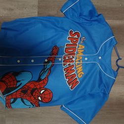 Spider man base ball jersey
