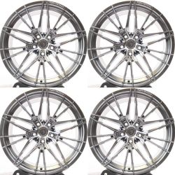 19" Staggered BMW 2-3-4-5-Series Wheels Rims Set of 4 19x8.5 19x9.5 5x120