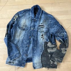 Jordan Craig Denim Jean Jacket Levi’s Style Amiri Style 