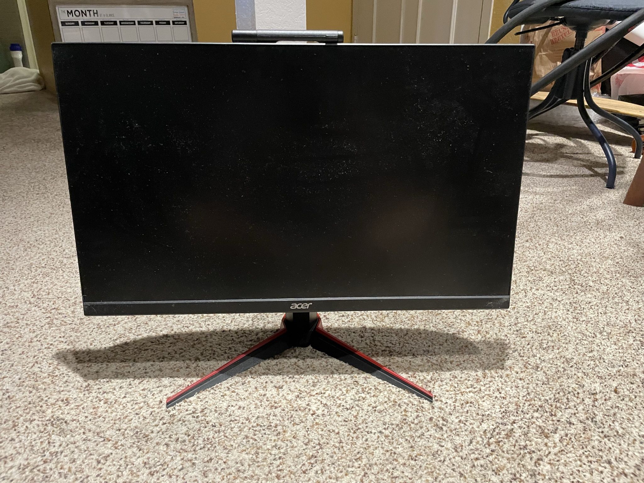 ACER VG240Y Monitor With Camera for Sale in San Diego, CA