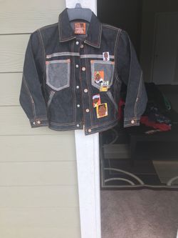 Vintage Kids Platinum FUBU jean jacket