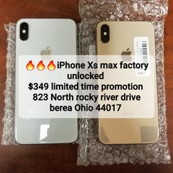 iPhone Xs Max Factory Unlocked 