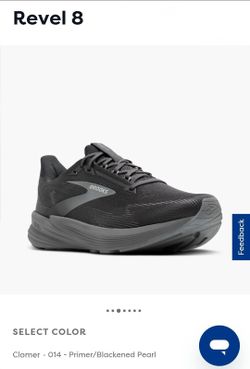 Brooks Revel 8 size 14, Grey
