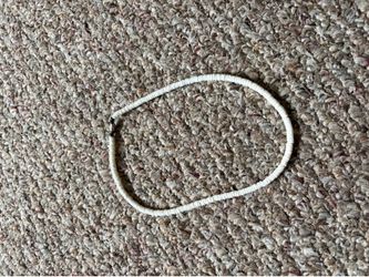 I accept offers white necklace