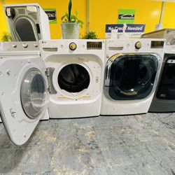 Lg Jumbo Washer And Dryer No Credit Needed