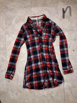 Red Flannel Dress