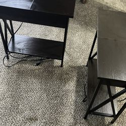 2 ELECTRIC Side Tables 