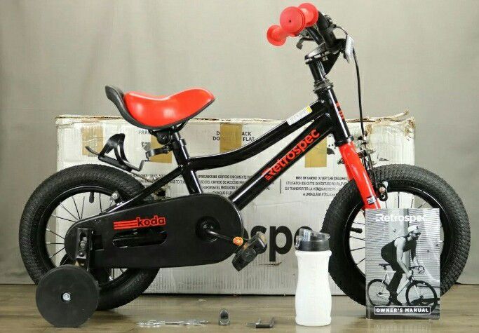 Retrospec Koda Kids Bike with Training Wheels for Boys & Girls, 12",