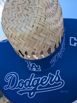 Dodgers Straw Hat
