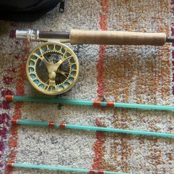 Custom Fiberglass 7.5 Foot 4 Weight Fly Fishing Rod