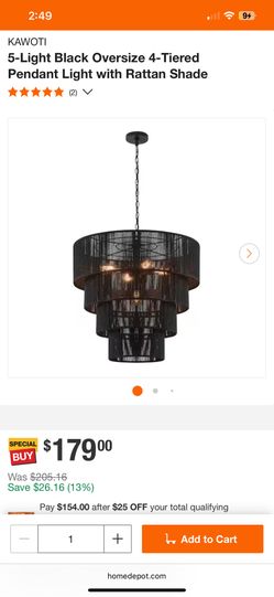 5 Light Chandelier