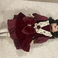 Porcelain Doll By THE BRASS KEY, INC. pa#5244 (rc) ma#1213