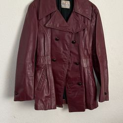 Leather Jacket Large