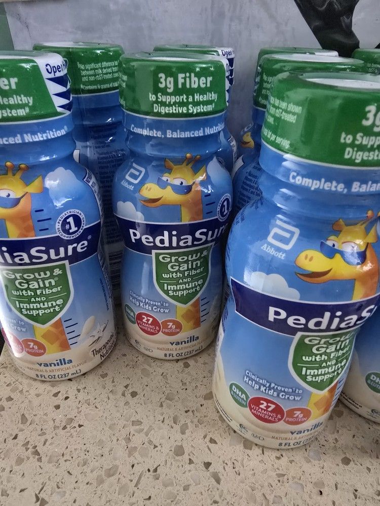 Pediasure Caja De 24 Botellas Sabor Vainilla