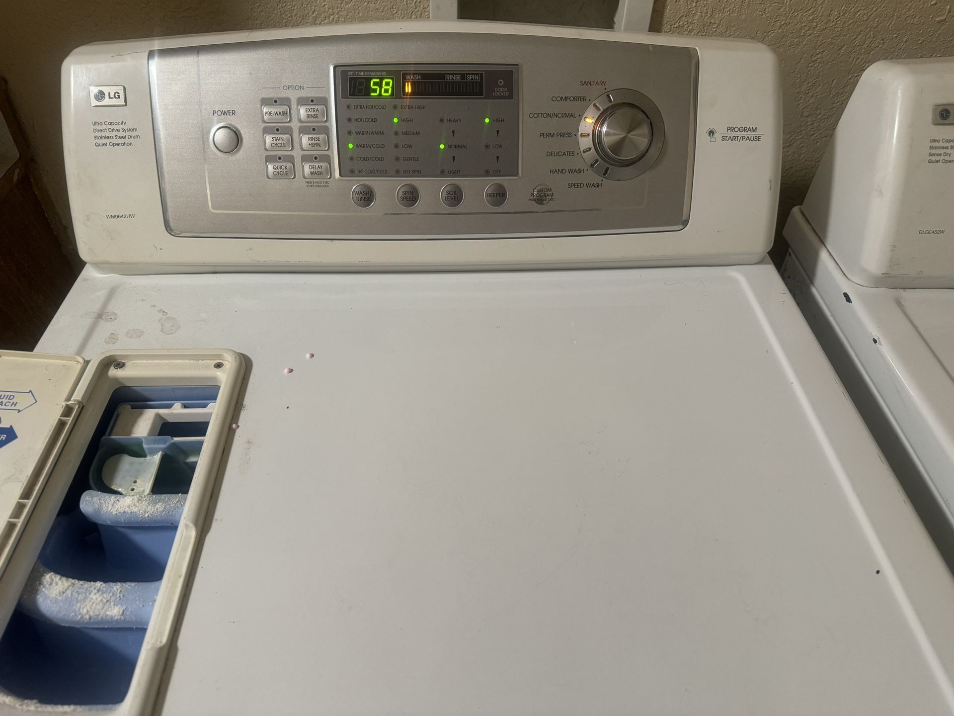 Washer & Dryer Set LG