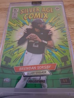 Brendan Sorsby Silver Age Comix 1/1 Trading Card