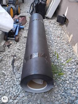 Building material black roll