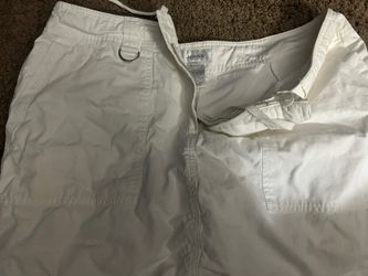 Jones Sport Women’s White Sz 14 Drawstring Shorts 