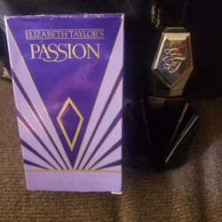 New Vintage passion Elizabeth Taylor's perfume 1.5oz