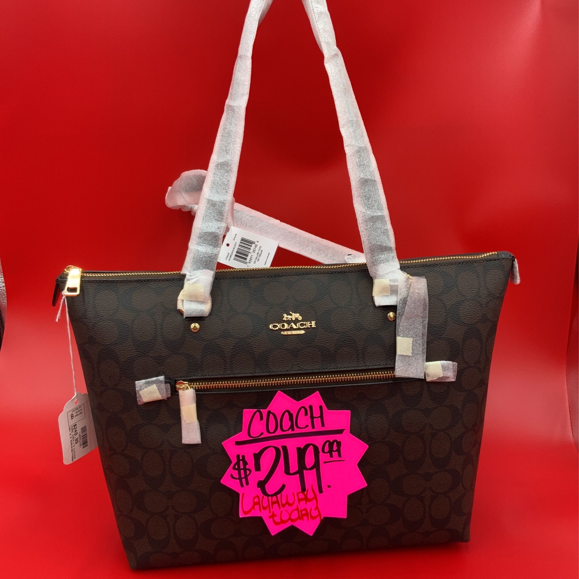 Im/Brown/Black SIG GALLERY TOTE