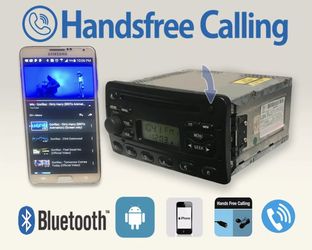 00-02 FORD FOCUS OEM BLUETOOT HANDSFREE CALLING CAPABLE RADIO