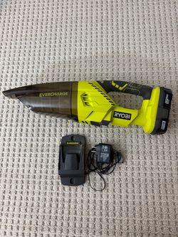 Ryobi evercharge vacuum 18v