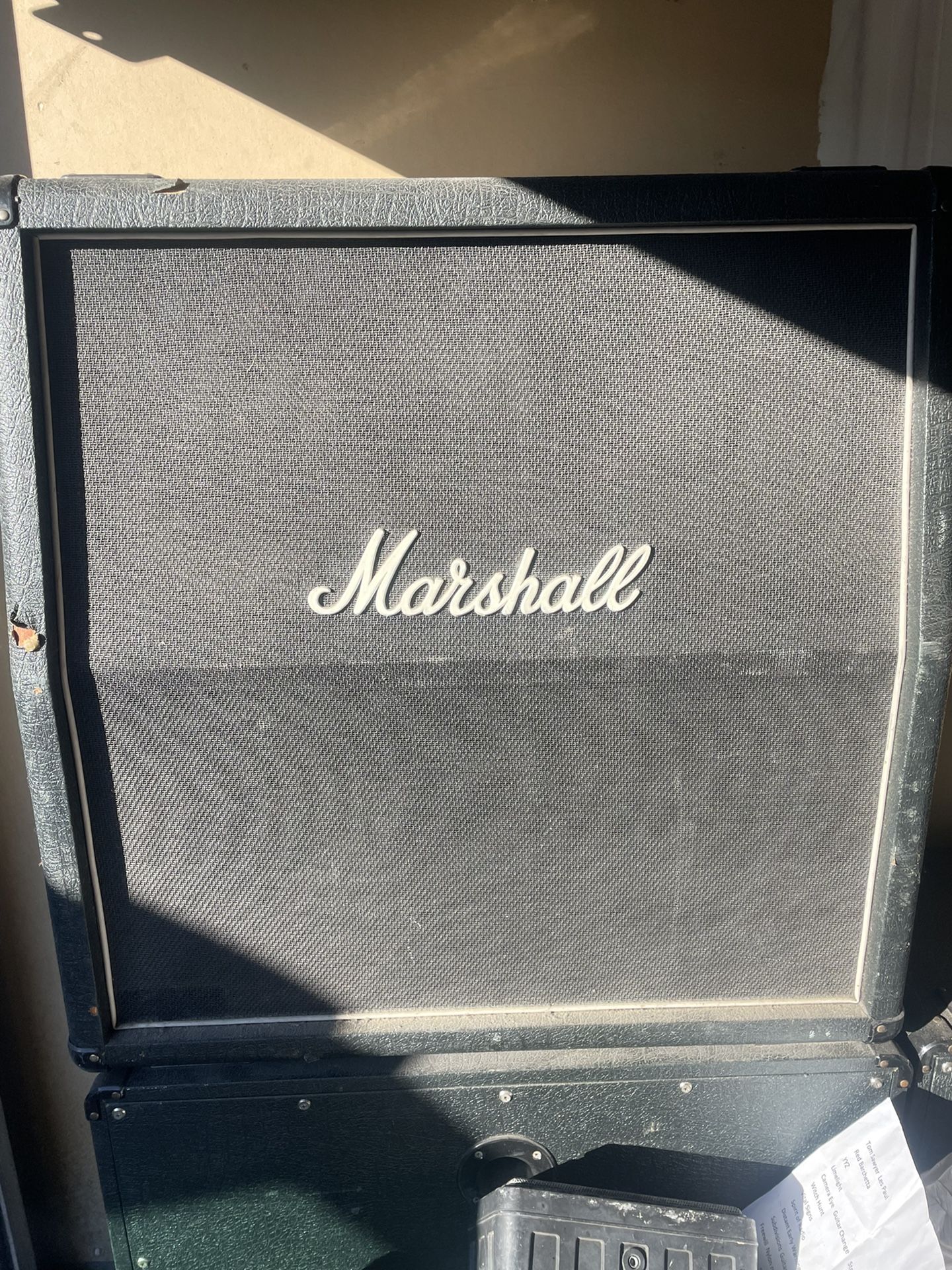 Marshall 1961A 2x12 Cabinet.