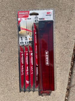 Diablo 6 piece Reciprocating Saw Blade Set