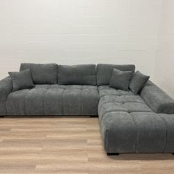 Brand New 2-Piece Sectional Chaise Sofa– Delivery Available