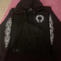 Chrome Hearts Floral Hoodie ' Black '- Men's Small