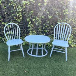 Solid Wood Outdoor Furniture Set