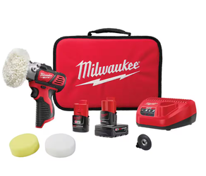Milwaukee M12 Lithium-Ion Cordless Variable Speed Polisher Sander Kit