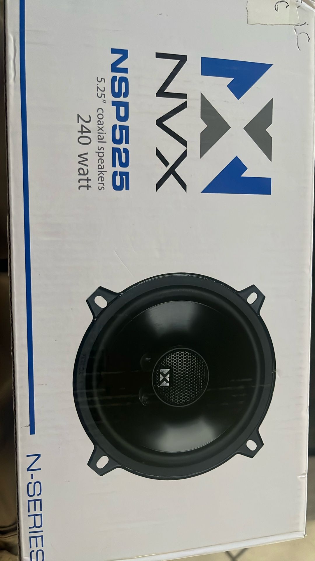 New NVX 5.25 Coaxial Speakers 🔈 -Pair