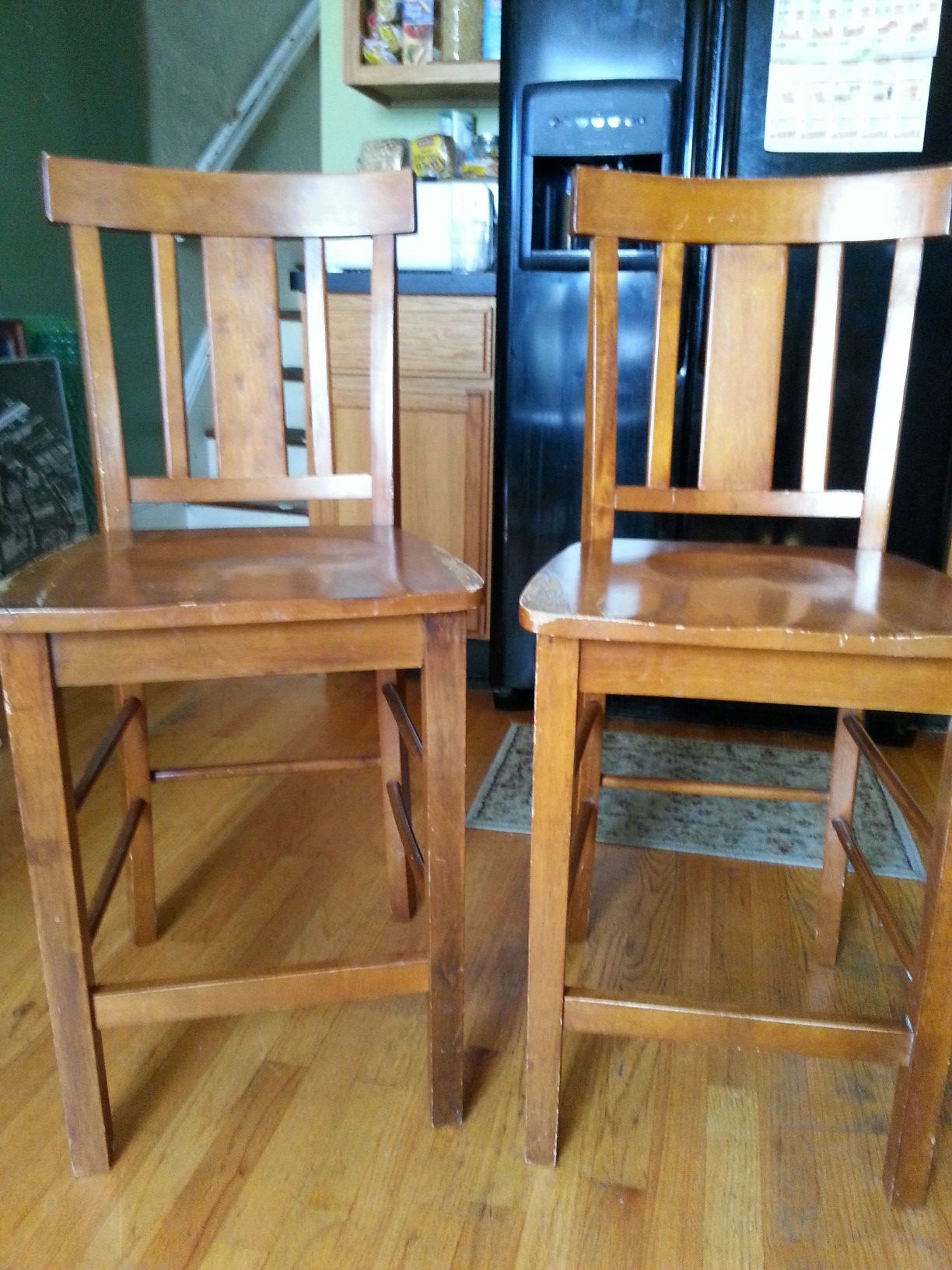 Matching bar chairs