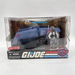 G.I. JOE COBRA H.I.S.S. WITH DRIVER 25th ANNIVERSARY TARGET EXCLUSIVE HASBRO