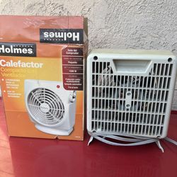 Holmes Compact Heater Fan 1500W – Portable Space Heater 