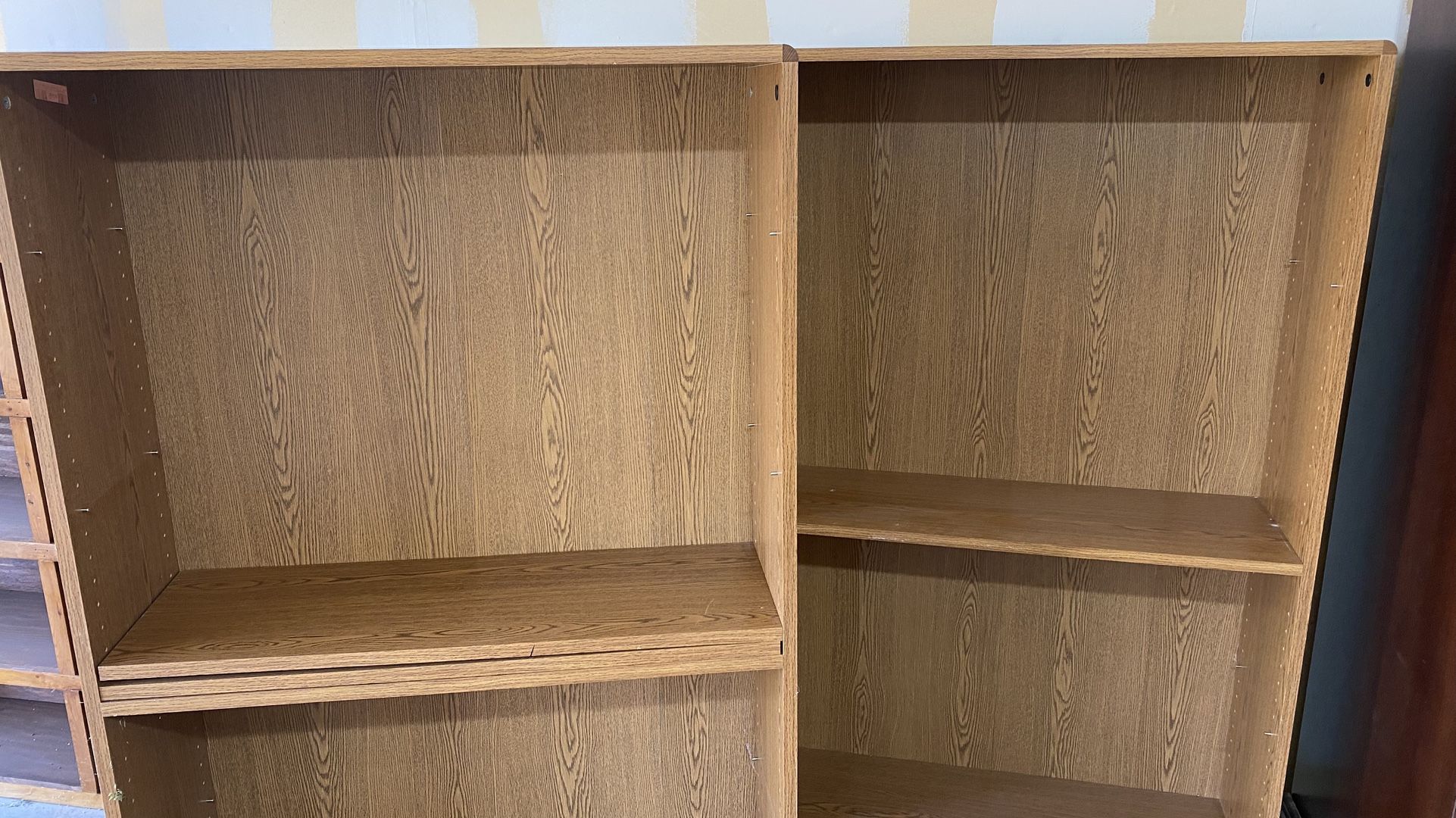 Wood Shelving Bookcase Storage Utility Shelf Wooden Books 