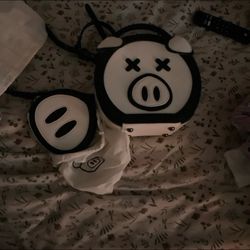 Shane Dawson Piggy Handbag And Wallet