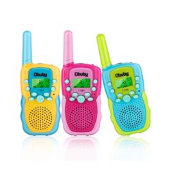 Walkie Talkies 3-pack, 22 Channels, 2 Way Radio Ages 3+