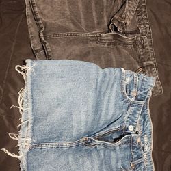 American Eagle Jean Skirts