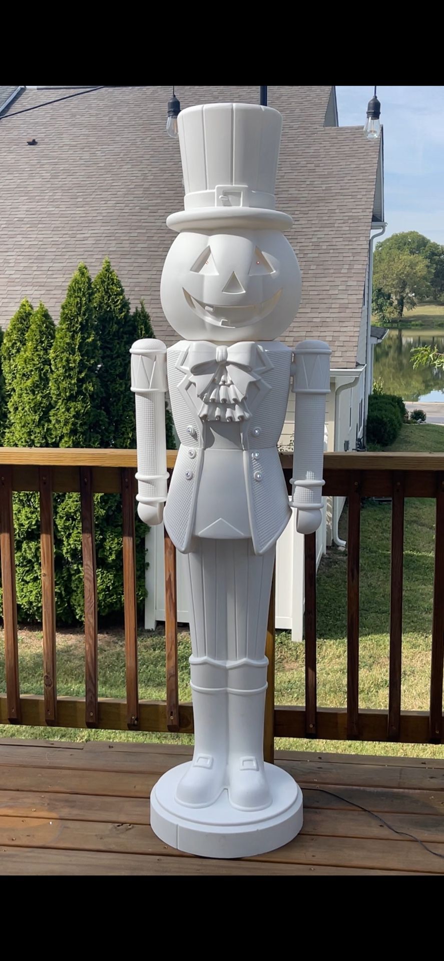 DIY Animated Giant Pumpkin Nutcracker, 72", Halloween by Way To Celebrate