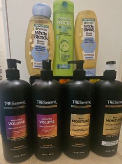 TRESemmé & Garnier Hair Care Bundle – 7 Bottles