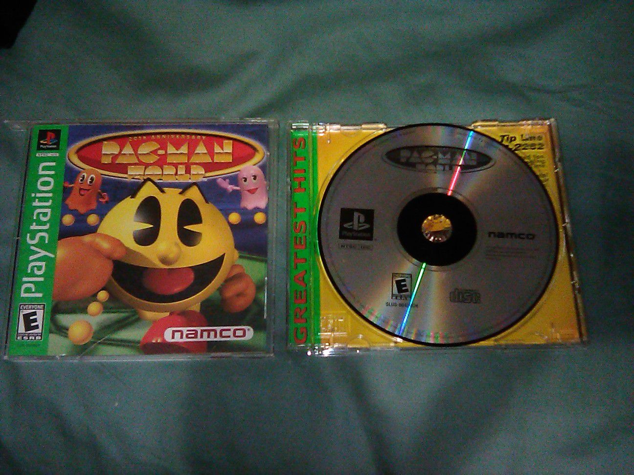 Pack man video game PlayStation