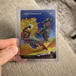 Magic The Gathering Spider-Man Goblin Bombardment 