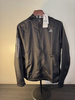 Adidas - Women's Own The Run Jacket “Black” (Size Medium Women’s) Brand New With Tags !!